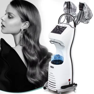Professional O3 Ozone Salon Hair Steamer Machine Micro Mist Steamer for Barber Shop Hair Steamer Mist Spray