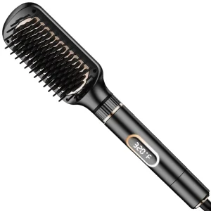 Professional OEM Customized Hair Straightener Brush for Negative Ion Flat Iron Hot Hair Straighteners Comb for Home Use