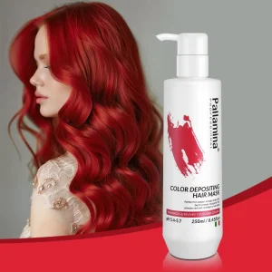 Professional Organic Keratin 500ml Color Depositing Hair Mask with Hair-Repairing Benefits Protects and Maintains Hair Color