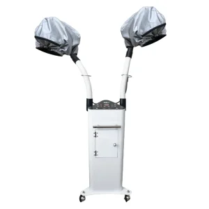 Professional Ozone Stainless Steel White Light Nano Mist Smooth Hair Steamer Machine CE Certified Beauty Salon