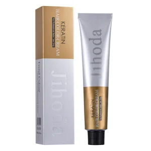 Professional Permanent Hair Color for 100% Gray Hair Coverage Aromatic Formula No Irritation Hair Colorant