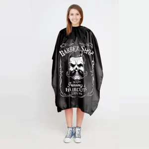 Professional Polyester Hair Salon Capes Customized Cutting Hair Salon Capes