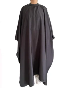 Professional Printed Polyester Hair Salon Hairdressing Barber Capes with Silicone Neck