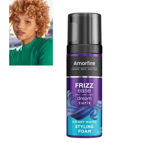 Professional Private Label Hair Mousse Styling Curling Foam Non Sticky Style Hair Mousse for Curly Hair 147ml