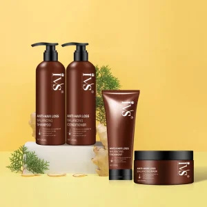 Professional Private Label Thickening Anti Hair Loss Shampoo Conditioner Hair Care Set Hair Treatment Set