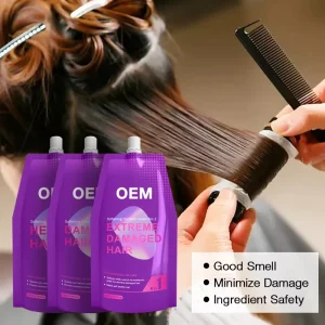 Professional Salon Long lasting Korean style Loose Wave Moisturizing Heat activated Hair Perm Product