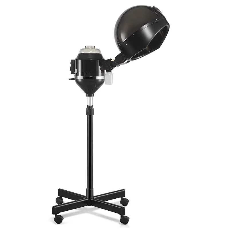 Professional Salon Standing Hair Steamer Adjustable Hood Steaming Beauty Equipment Micro Hair Steamer Factory Direct