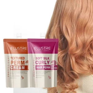 Professional Salon Use Permanent Rebond Hot Alkaline Soft Curl Perm Lotion Cream Keratin Herbal for Resistant Hair