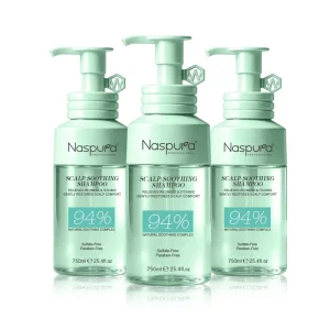 Professional Scalp Soothing Shampoo Relieves Redness Gently Restores Scalp Comfort Sulfate Free & Paraben Free