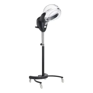 Professional Silver Salon Equipment Modern Wall Mounted Hair Steamer with Ozone Nano Mist Beauty Professional Hairdressing Tool