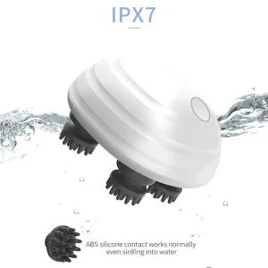 Professional Soft Head Massage Scalp Device Deep Massage for Head Pain Relief Waterproof Head Relax Massager Easy to Carry