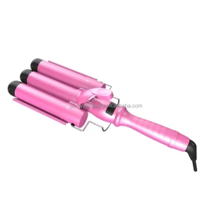 Professional Styler 3 Barrels Hair Curler Hair Curling Iron Wand Waver Triple Barrel Fast Wave Styler Hair Curler