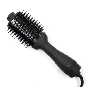 Professional Styler Straightener Comb Electric Blow Dryer Rotating Hair Comb Brush That Blows Hot Air Hair Straightener