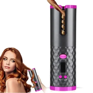 Professional Styling Tools Curler Hair Fast Heating Salon Automatic Curling Iron Rotating Cordless Hair Curler