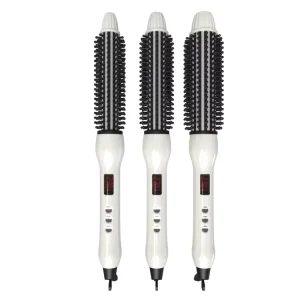 Professional Supplier Hair Straightener Brush Hot Combs Iron 450 Degrees Electric Hot Comb Custom Logo