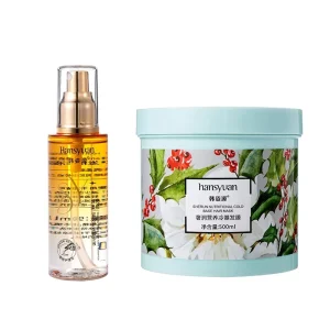 Protein Based Hair Care 2 in 1 Lotion with Hair Oil Moisturizing Anti Split Ends Repairing Damage for Unisex Adults