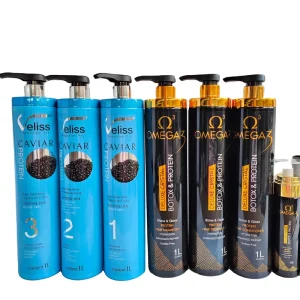 Protein Keratin OEM Shampoo Manufacturer Omega3 Moisturizing Shampoo with Protein and Keratin 1000ml