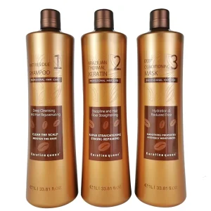 Protein Treatment Cream Moisture Hair Repair Smoothing Brazilian Keratin Hair Straightener Treatment