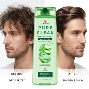 Purifying Shampoo for Oily Scalp Silicone Free Sulfate Free Daily Use Paraben Free Rinse Off