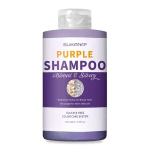 Purple Remove Yellow Make Gray Shampoo Dye Turn Gray To Grandma Gray Fade Dye Bleach Fix Color Lock Color
