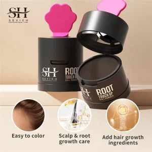 Quick Cover Hair Root Concealer Waterproof Temporary Hair Color Powder for People With Hair Loss
