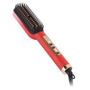 RAF High Temperature Electric Hot Hair Curling Comb Hair Straightener Brush Comb Heat Pressing Hot Comb
