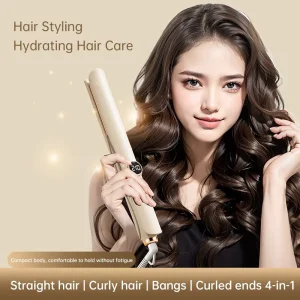 Rapid Heating Hair Straightener Professional Curler 2 in 1 Hair Care Hair Styling Tools