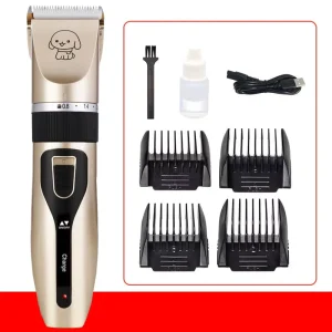 Rechargeable ABS Pet Grooming Clippers Shaver Low Noise Electric Dog Hair Clipper Charge