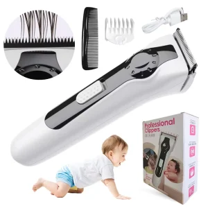 Rechargeable Electric Hair Clipper Baby Hair Trimmer Portable Household Hair Clipper