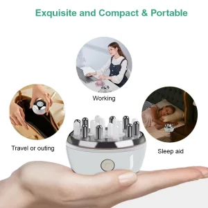 Rechargeable Electric Scalp Care Massager Professional Scalp Beauty Instrument Deep Clean Scalp Nourish Hair Follicles All Hair