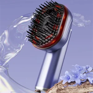 Rechargeable Hair Oil Applicator Comb Electric Head Scalp Massage Hair Comb