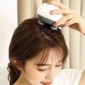 Rechargeable Smart Electric Head Massager Portable Multifunctional Scalp Relaxation and Hair Care Device