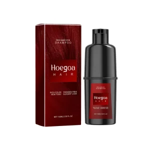 Red Hair Dye Shampoo 100ML Gentle Non Irritating No Scalp Damage DIY Easy Long Lasting Color Hair Shampoo