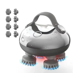 Red Light Therapy Hair Head Massage Machine Headache Relief Device Ipx7 Scalp Head Massager Electric