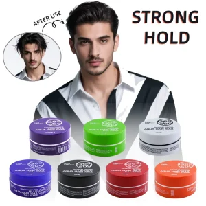 Red One Organic Alcohol Free Hair Wax 150ml Fruit Essence Strong Hold Styling Gel Safe Non Irritant No Flaking No White Residue