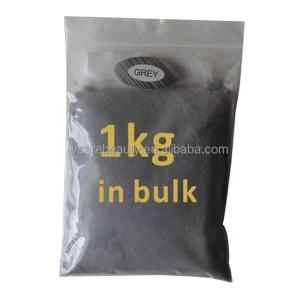 Refill 1kg Bulk Looks Real Black Grey Building Hair Cotton Fiber Powder Formaldehyde-Free Perfume-Free High Quality