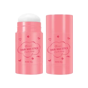 Refreshing Non greasy Moisturizing Smooth Rough Hair Fixed Hairstyle Wax Stick Hair Finishing Stick for Daily Life