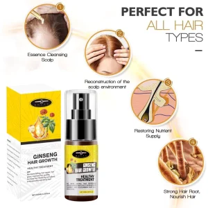 Regrowth Treatments Essence Spray Stem Cell Hair Growth for Women Hair Loss Repair