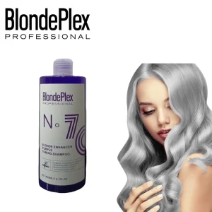Remove Yellow Anti Brassy Grey Hair Toning Conditioner 400ml Purple Silver Shampoo for Grey Hair