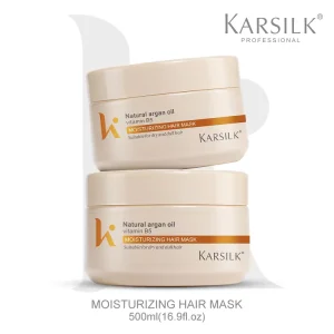 Repair Hair Mask Moroccan Argan Oil Hair Care Deep Nourishing Moisturizing Vitamin B5 Natural Argan Oil Hair Mask