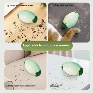 Reusable Pet Hair Remover Roller Portable Washable Dust Remover Roller Dog Cat Hair Rollers Cleaner for Clothes