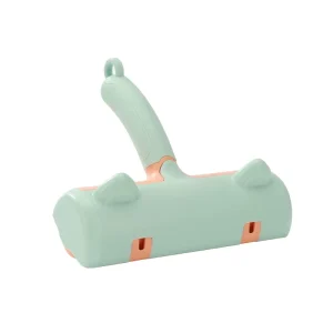 Reusable Portable Pet Grooming Brush 2 in 1 Sticky Lint Roller PP Hair Remover Roller