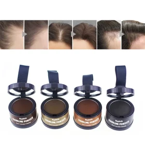 Root Touch up 3 Colors Black Dark Brown Brown Hairline Powder Custom Cover up Hairline Powder OEM