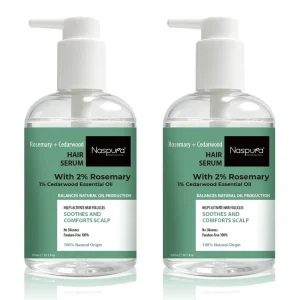 Rosemary Cedarwood Hair Serum Hair Conditioner Serum With Rosemary and Cedarwood Oil Balances Oil Activates Hair Follicles 300ml