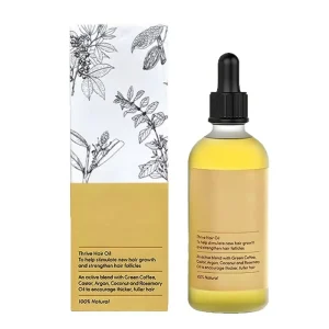 Rosemary Essential Oil Hair Care Oil with Silky Texture and Frizz Improvement