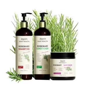 Rosemary Hair Care Set Shampoo Conditioner Hair Mask Deep Cleansing Smoothing Refreshing Strengthening Scalp Nourishing