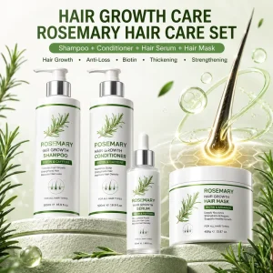 Rosemary Hair Growth Shampoo Anti Hair Loss Treatment Biotin Thickening Regrowth Strengthening Conditioner