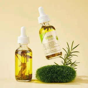Rosemary Hair Repair and Growth Essential Oil Serum Private Label OEM Hair Treatment for All Hair Types with Mint Herbal Oil