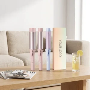 Rotating Curling Iron 1 Inch Automatic Hair Curler for All Hair Type Fast Effortless Auto Curling Wand for Lasting Beach Waves