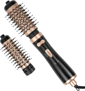 Rotating Hair Straightener Comb Hairbrush Hair Dryer Brush Hair Curler Styling Brush